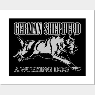 German Shepherd Dog - GSD Posters and Art